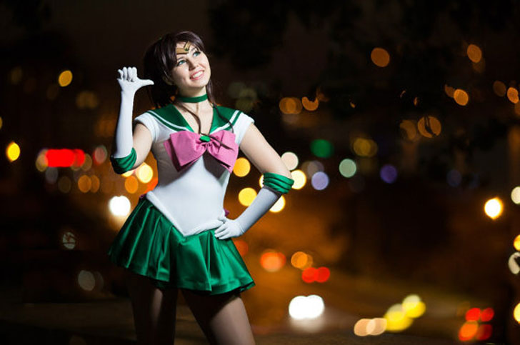 Sailor Moon Scout uniforme Fuku Anime Cosplay