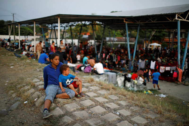 México suspendió la política de otorgamiento de visas, como resultado, las detenciones de migrantes que se dirigen al norte han aumentado, según datos del gobierno/ FOTO: Reuters