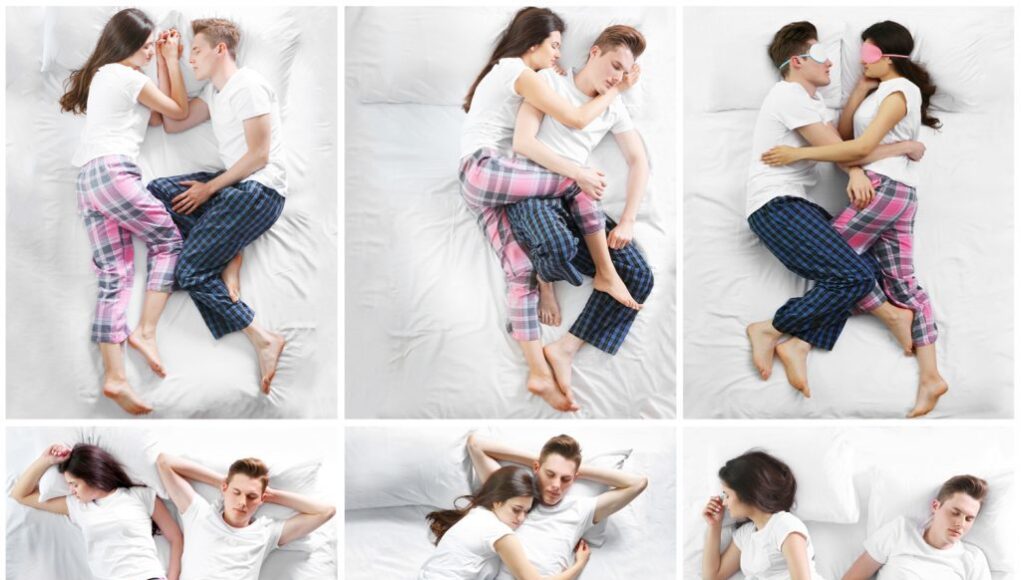 La posición que tenemos cuando dormimos con nuestra pareja 